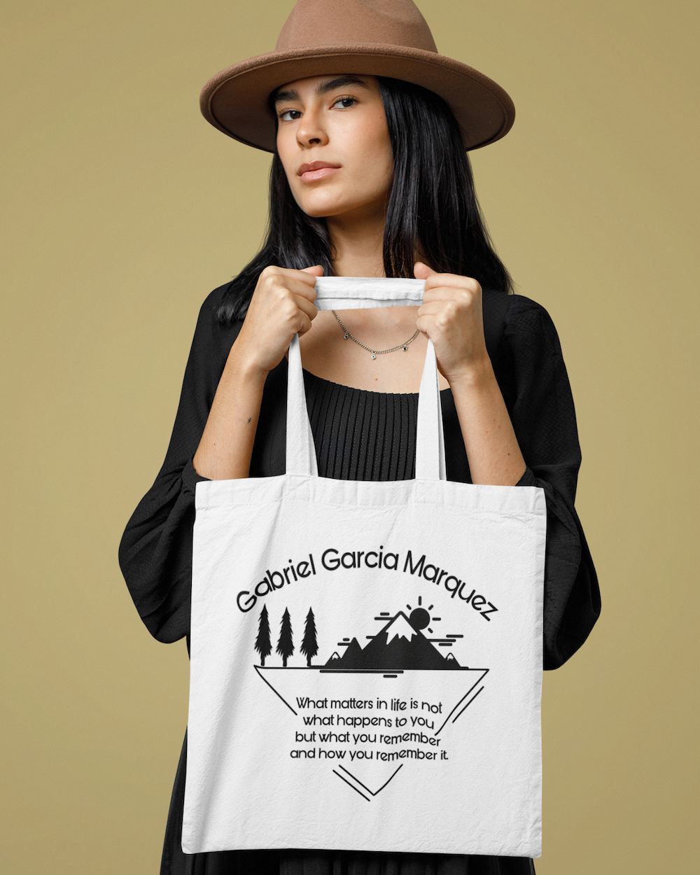 What-matters-in-life-is-not-what-happens-to-you-but-what-you-remember-and-how-you-remember-it-reader-tote-bag-musings-of-a-reader