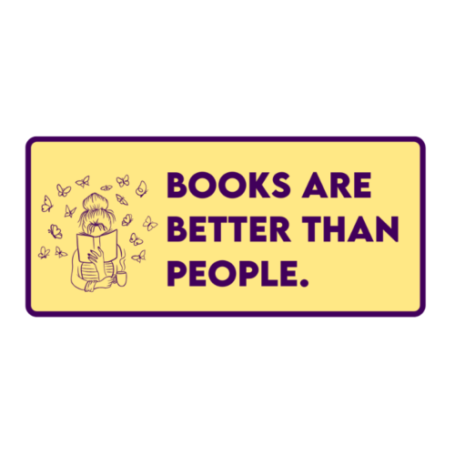 Books Are Better Than People