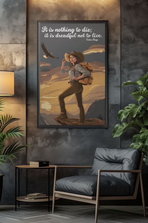 It Is Nothing To Die, Victor Hugo