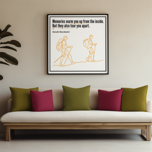 Memories Warm You Up From The Inside, Haruki Murakami