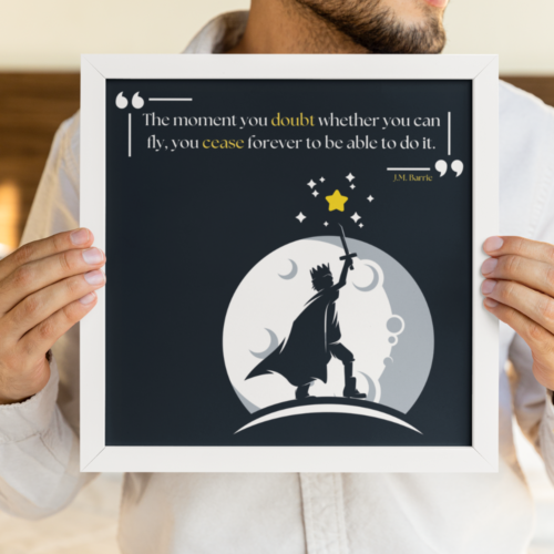 The Moment You Doubt Whether You Can Fly, J. M. Barrie