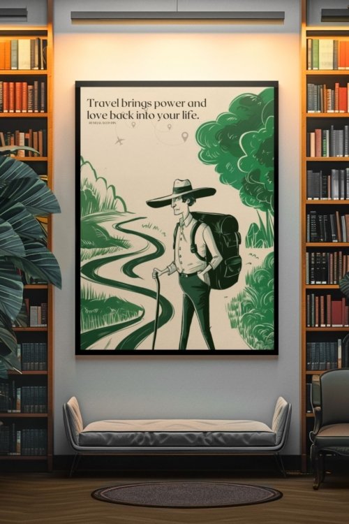 Travel Brings Power And Love Back Into Your Life, Rumi