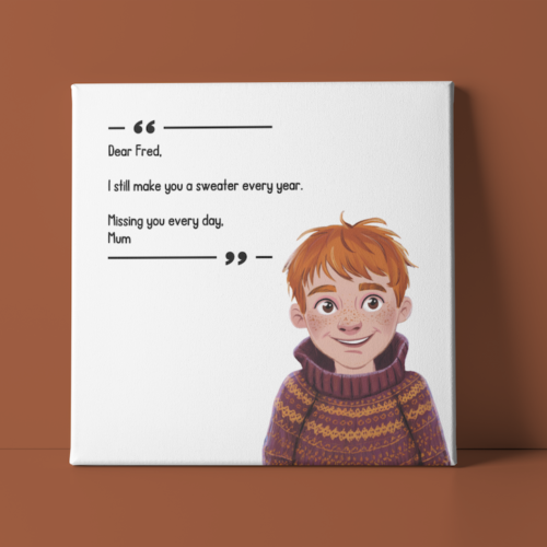 To Fred From Molly Weasley