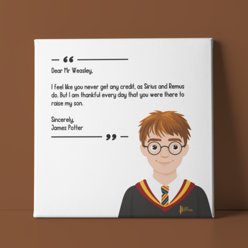 To Arthur Weasley From James Potter