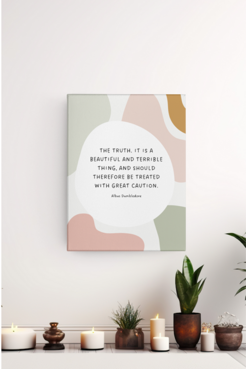 The Truth Is A Beautiful And Terrible Thing, Albus Dumbledore