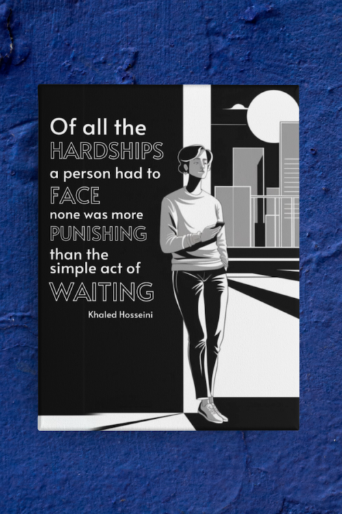 The Simple Act Of Waiting, Khaled Hosseini