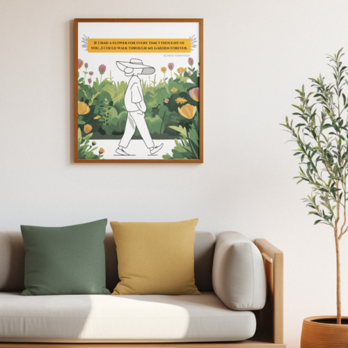 If I Had A Flower For Every Time I Thought Of You, Alfred Tennyson