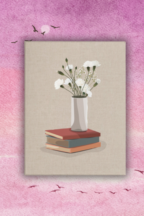 Books & Flowers
