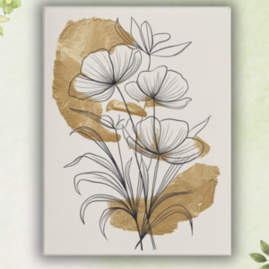 Golden Anemone Flowers
