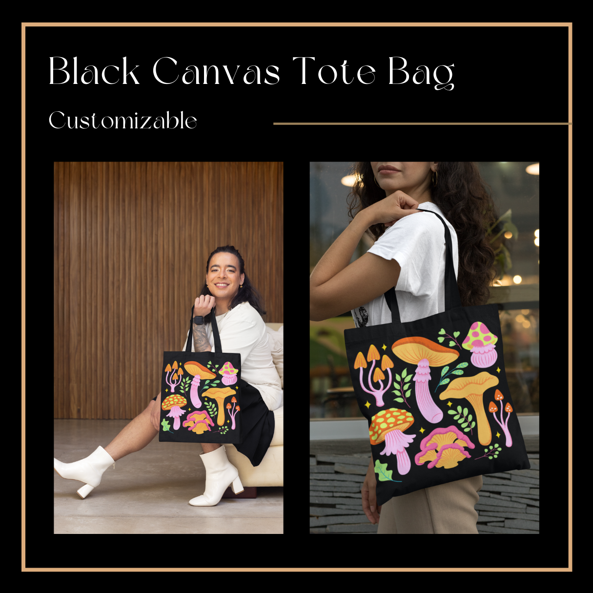 Black-canvas-tote-bag-growing-wild-book-box-musings-of-a-reader