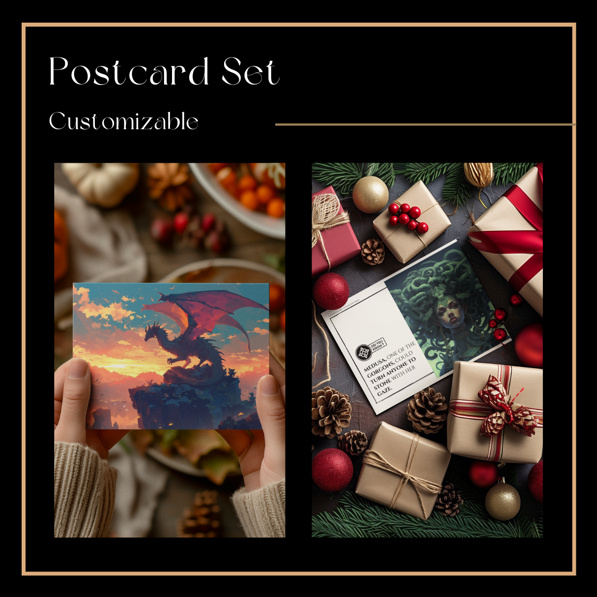 Postcard-set-Legends-and-lore-book-box-musings-of-a-reader