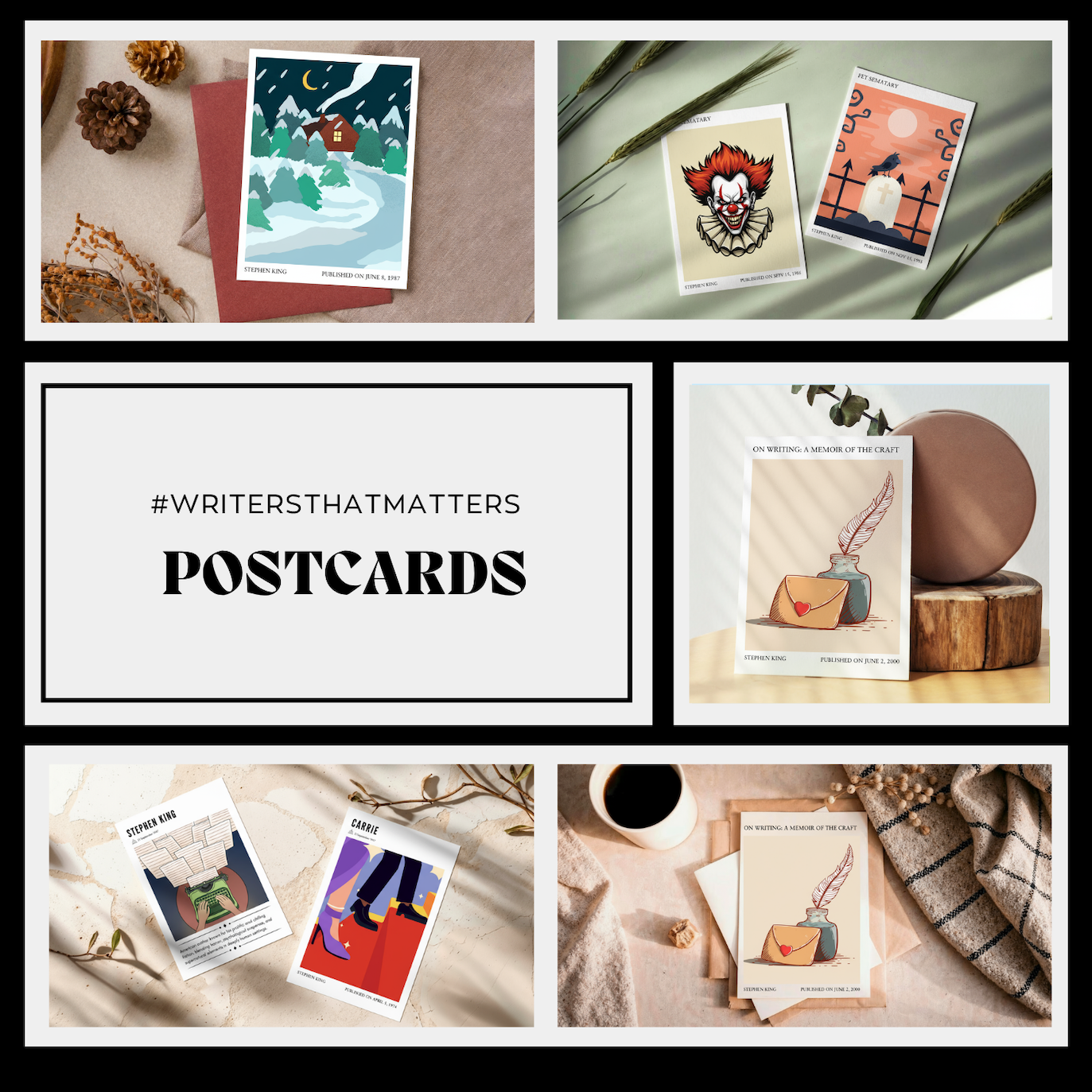 Postcards-Stephen-King-book-box-musings-of-a-reader