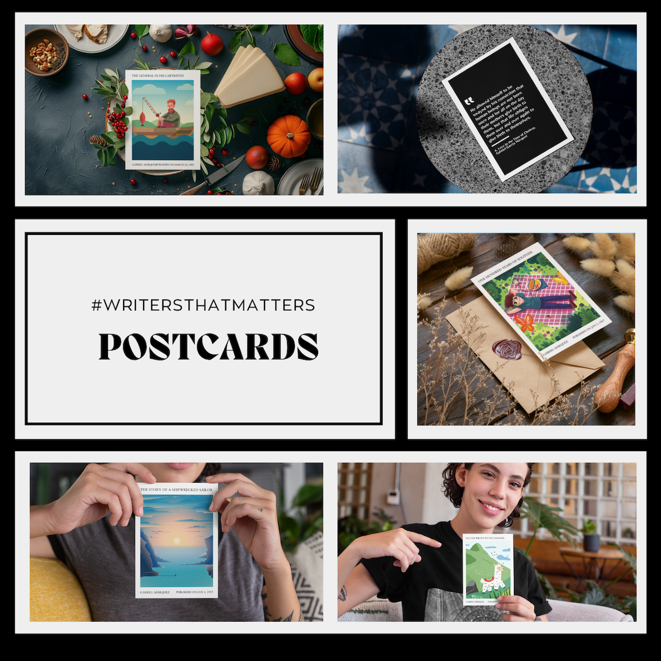 Postcards-gabriel-garcia-marquez-book-box-musings-of-a-reader