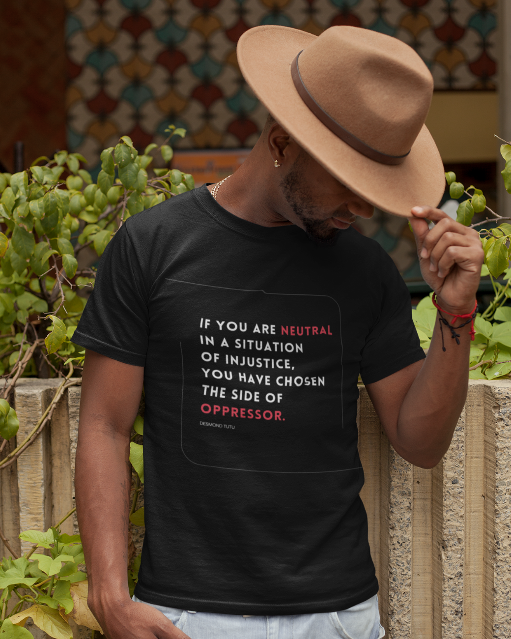Statement-tee-If-You-Are-Neutral-In-Situations-Of-Injustice-If-You-Are-Neutral-In-Situations-Of-Injustice-Desmond-Tutu-minimal-design-musings-of-a-reader