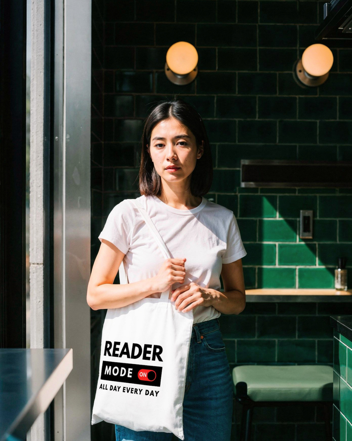 Reader-mode-on-bookish-tote-bag-musings-of-a-reader