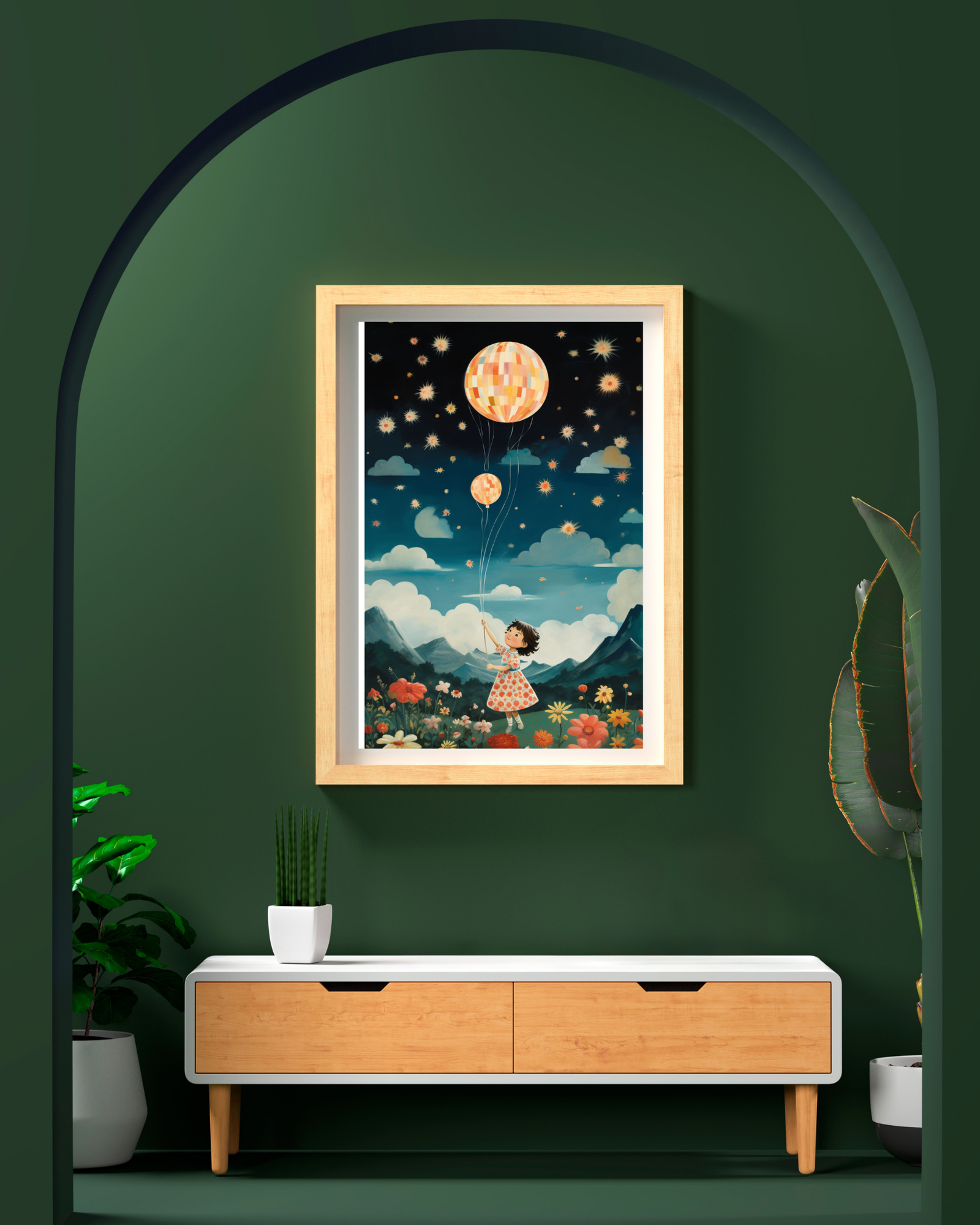 Balloon-in-the-sky-poster-living-room-musings-of-a-reader