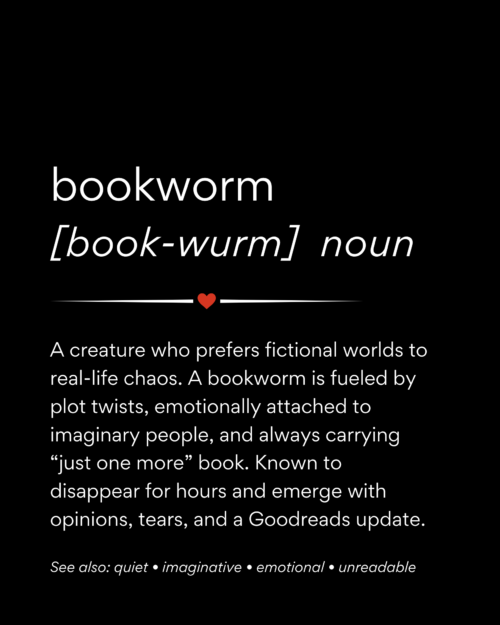 Bookworm – Noun