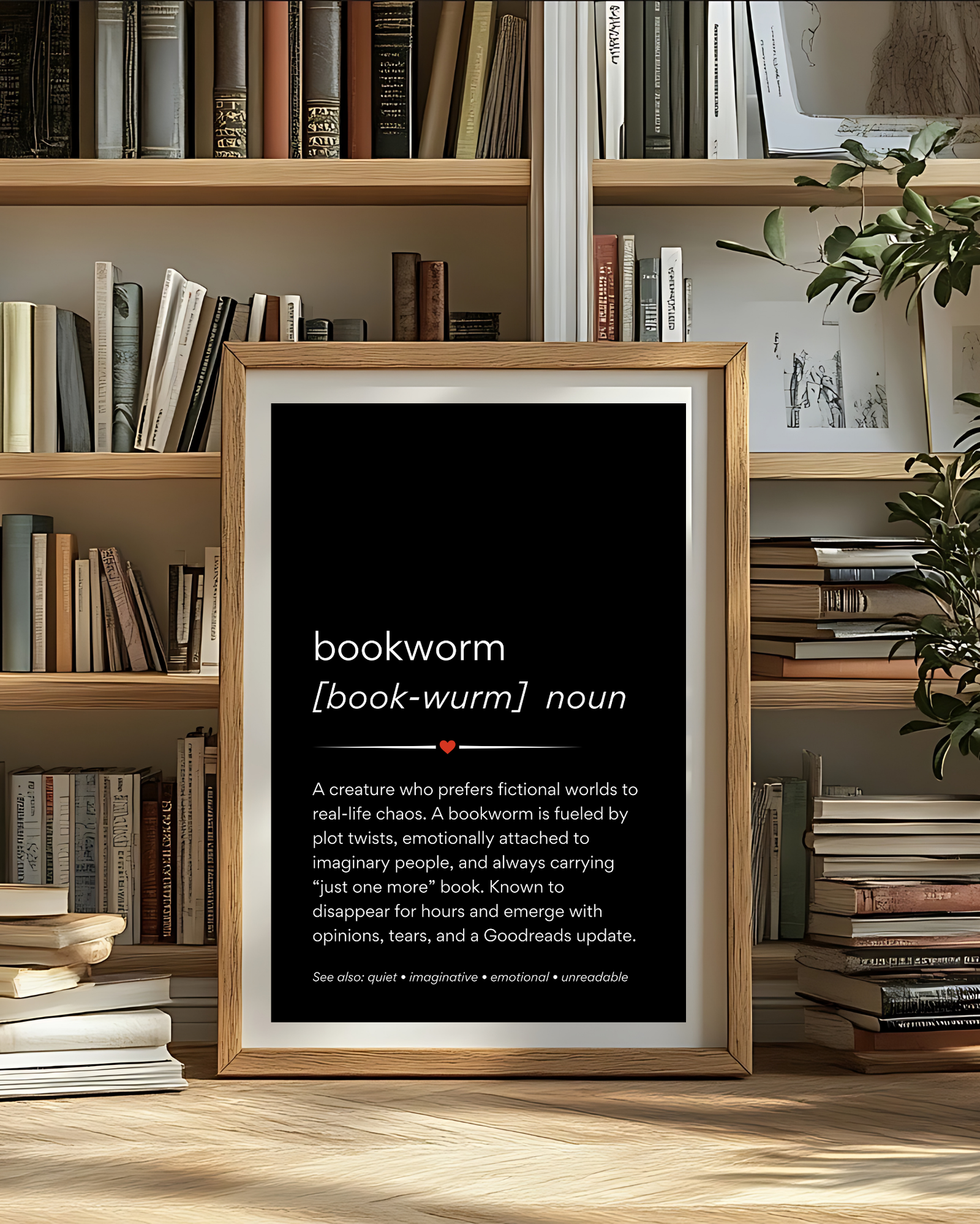 Bookworm-poster-near-bookshelf-musings-of-a-reader