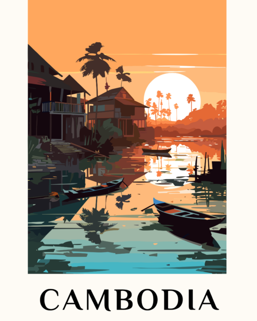 Cambodia | Travel Poster
