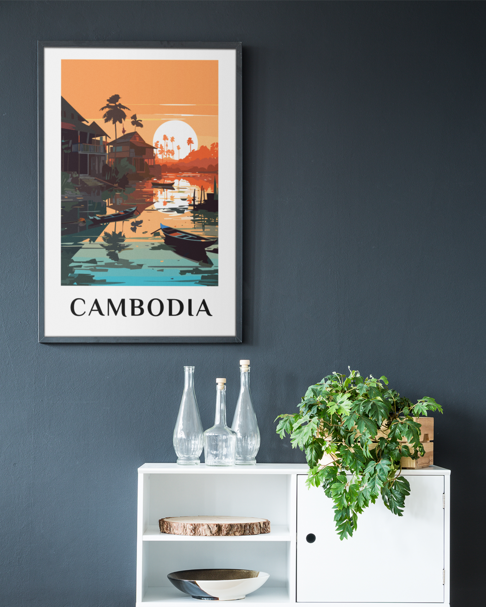 Cambodia-vintage-travel-poster-on-wall-musings-of-a-reader