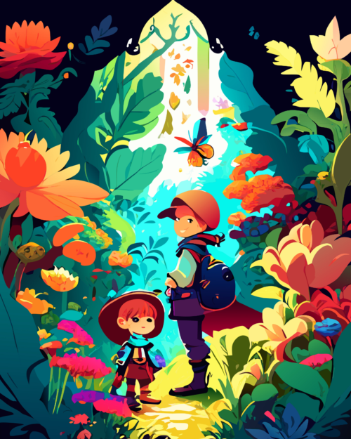 Colorful Forest Kids