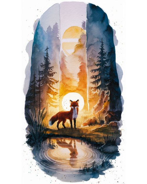 Fox Forest Reflection