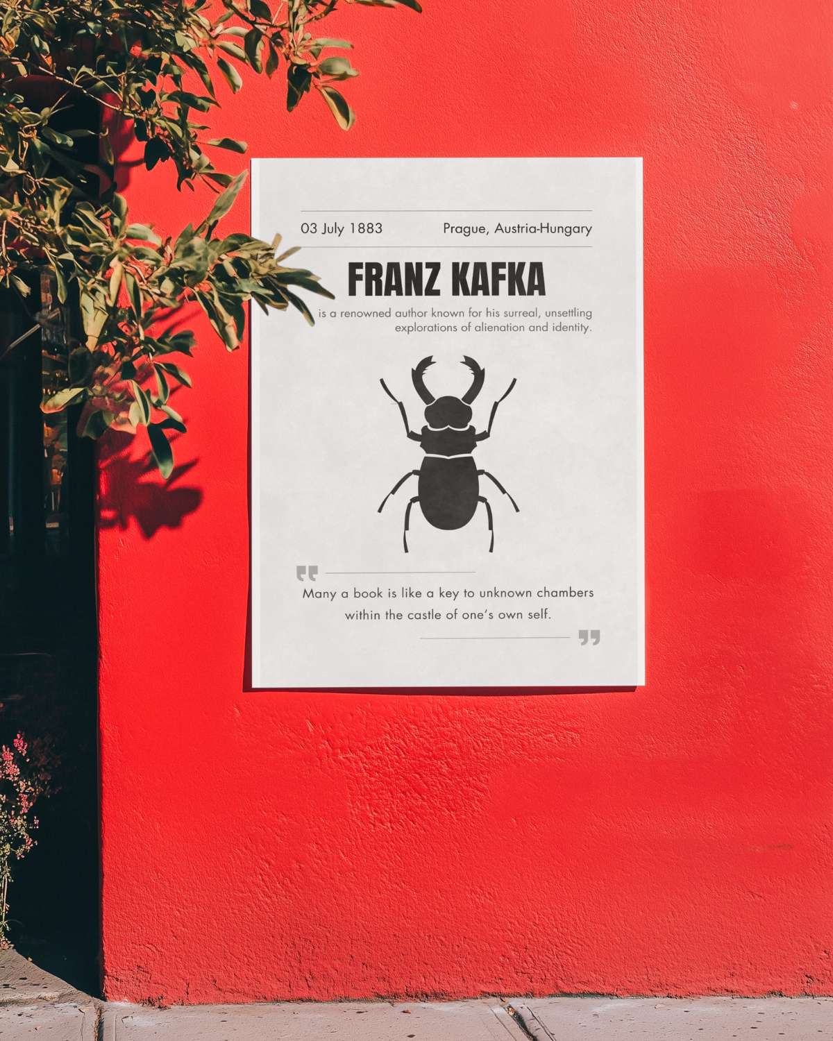 Franz-kafka-poster-on-the-red-wall-musings-of-a-reader