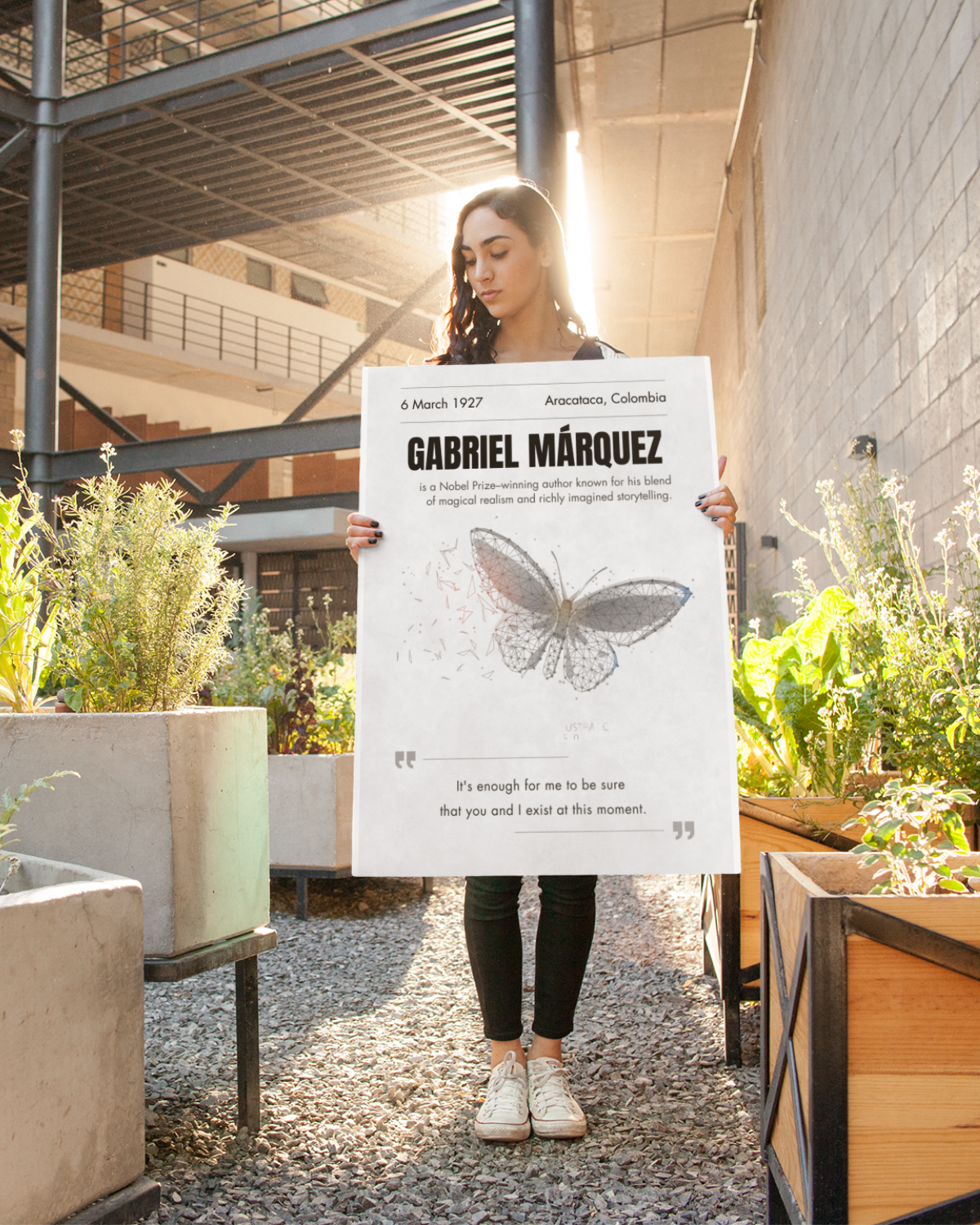 Gabriel-garcia-marquez-poster-garden-courtyard-musings-of-a-reader