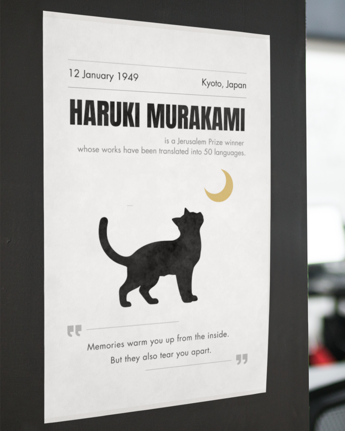 Haruki-Murakami-poster-office-wall-musings-of-a-reader