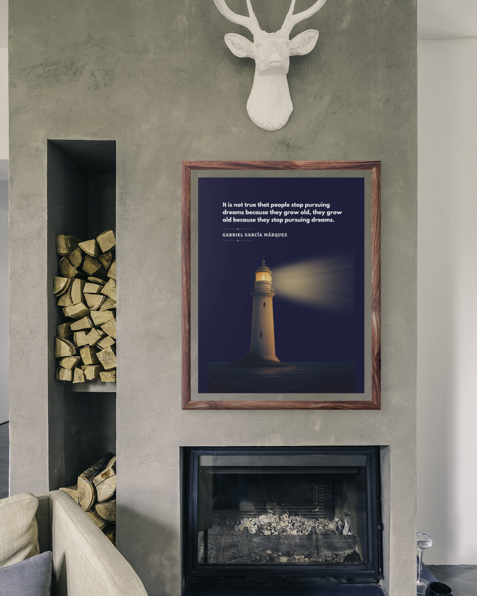 It-is-not-true-gabriel-garcia-marquez-framed-poster-on-wall-musings-of-a-reader