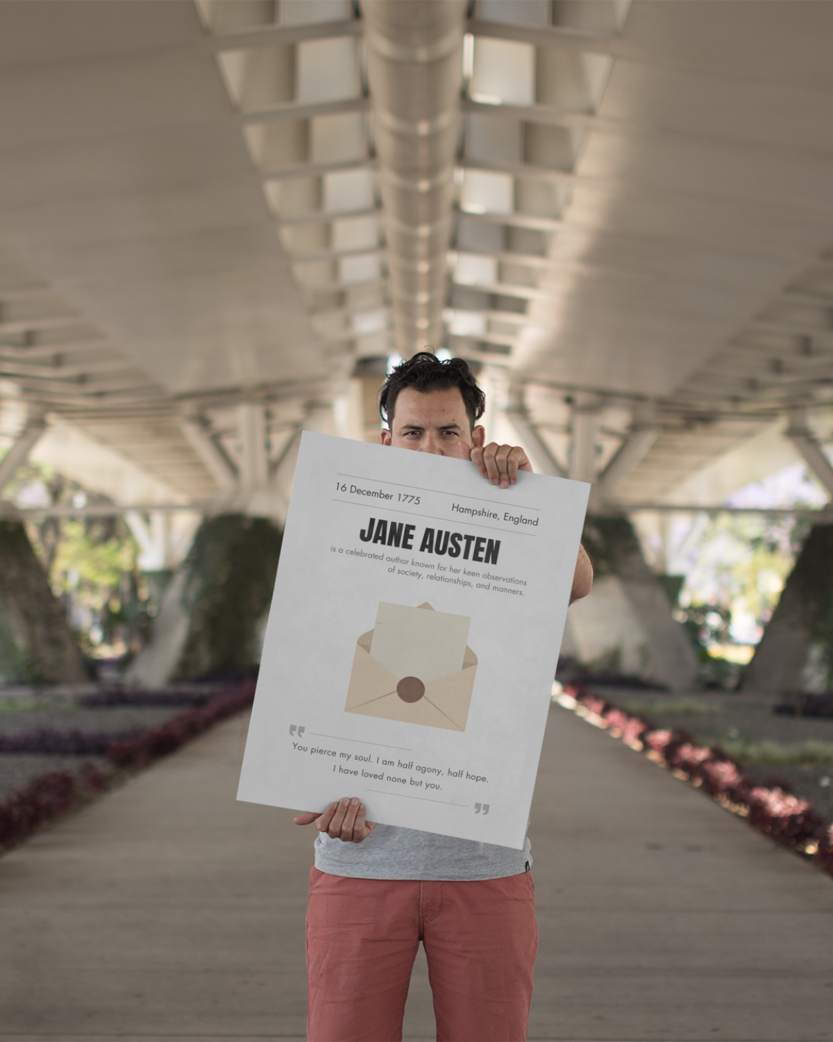 Jane-austen-person-holding-poster-musings-of-a-reader