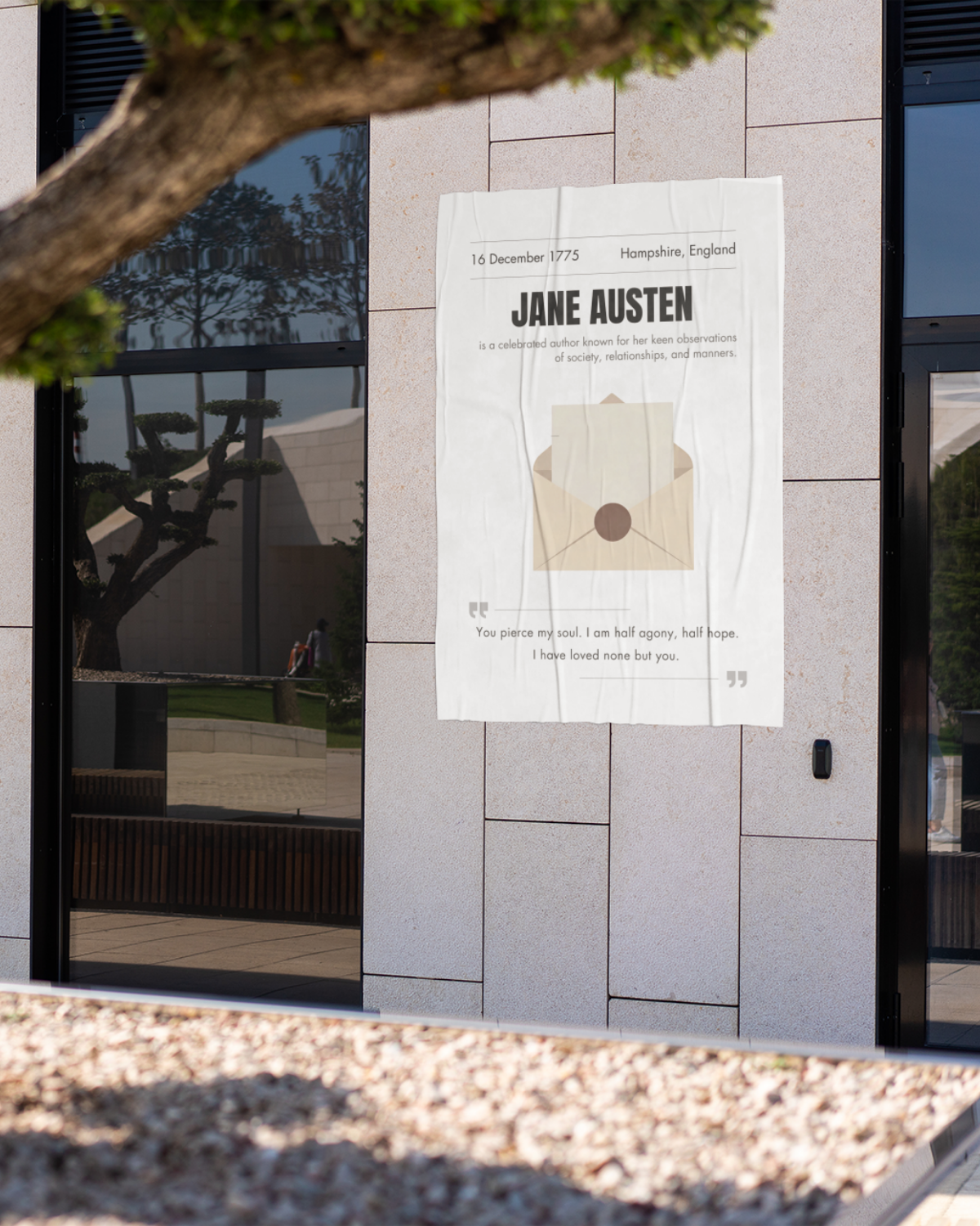 Jane-austen-poster-on-exterior-building-musings-of-a-reader