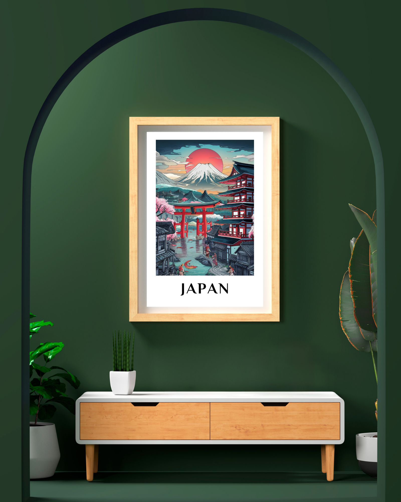 Japan-vintage-travel-poster-living-room-musings-of-a-reader