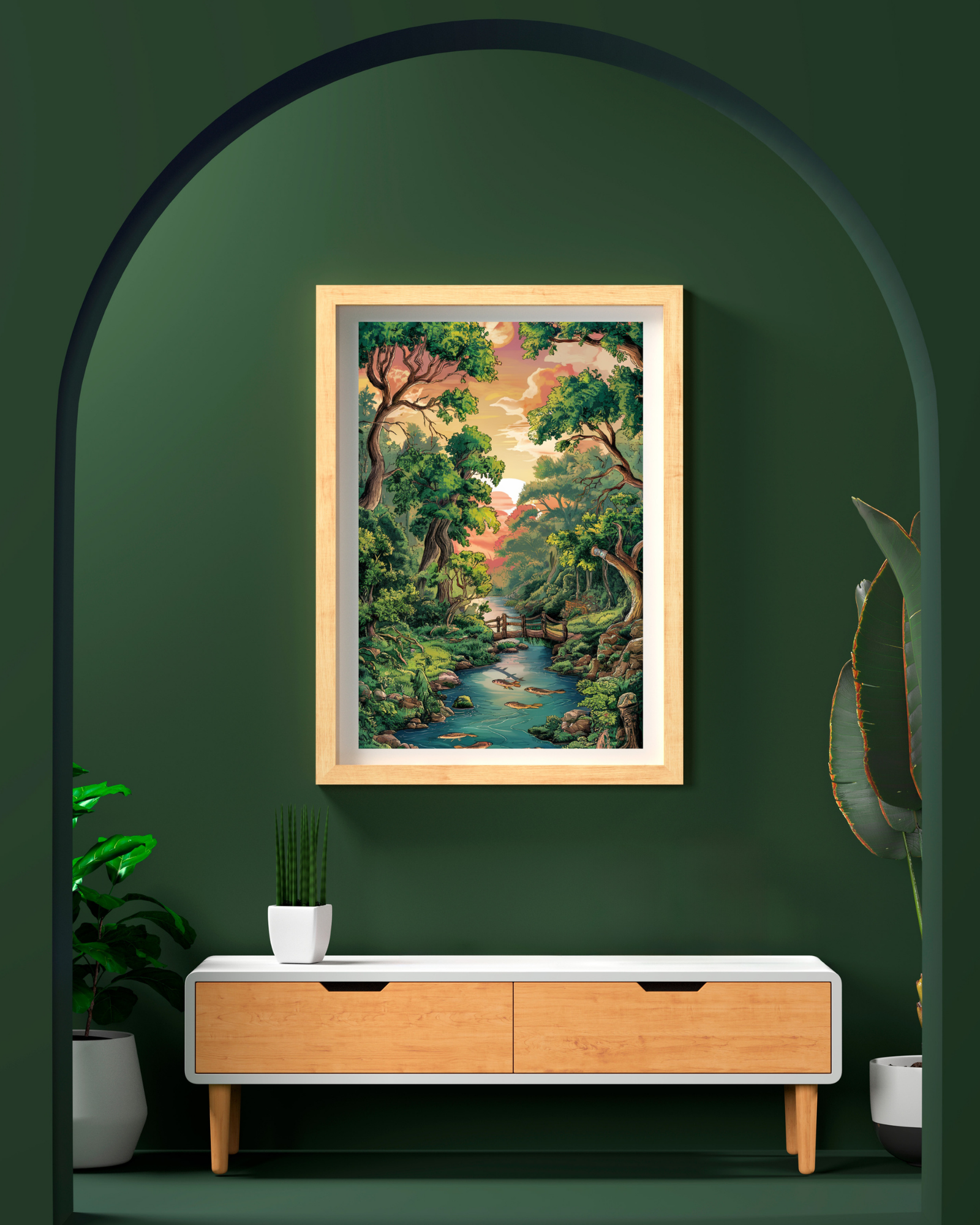 Jungle-poster-living-room-musings-of-a-reader