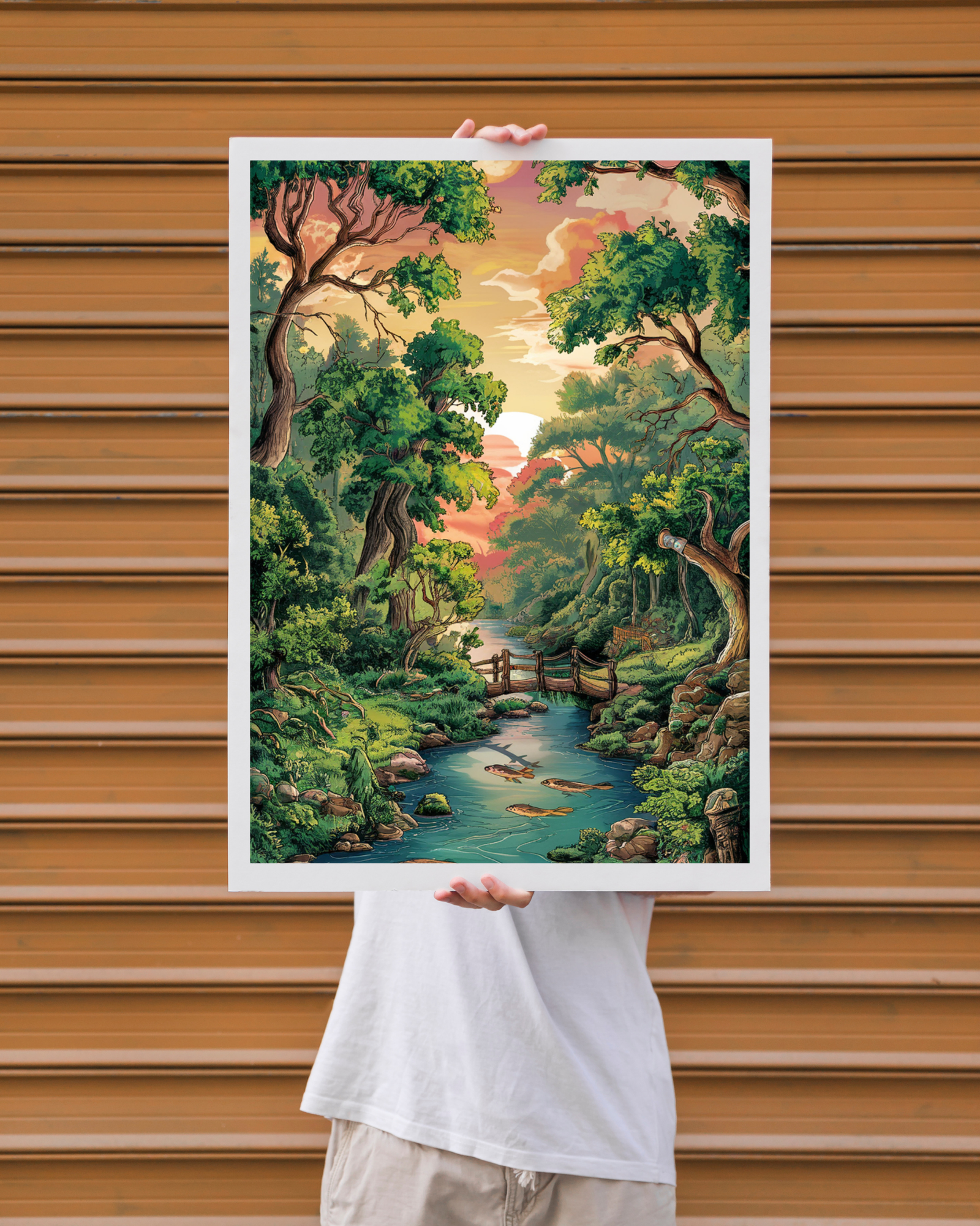 Jungle-poster-person-holding-musings-of-a-reader