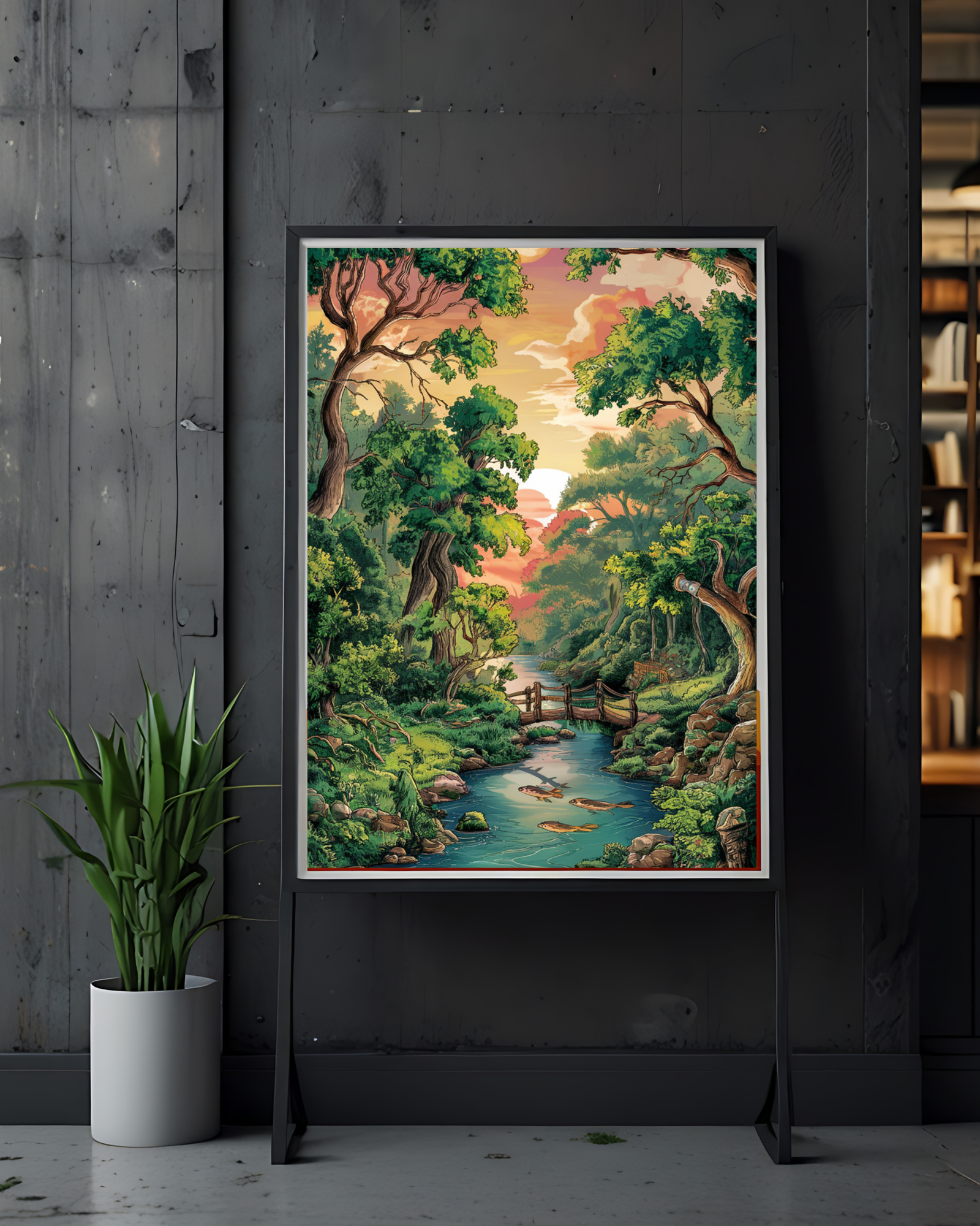 Jungle-poster-standing-frame-musings-of-a-reader