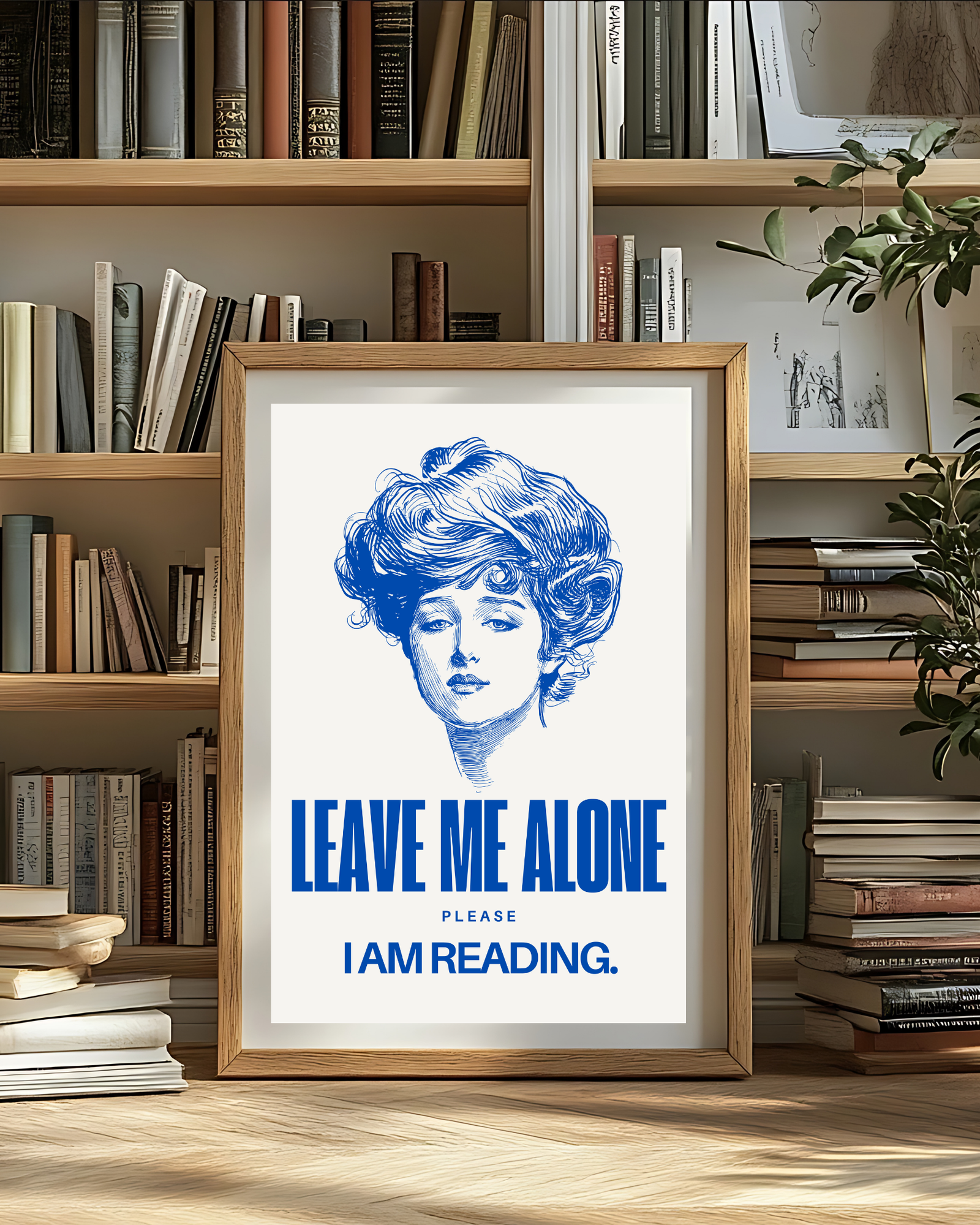 Leave-me-alone-i-am-reading-poster-near-bookshelf-musings-of-a-reader