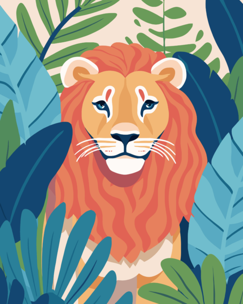 Lion Illustration