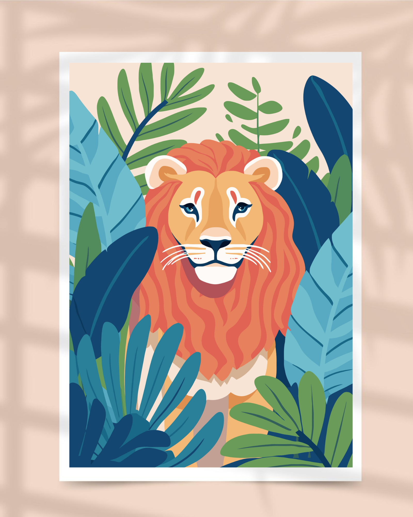 Lion-poster-flatlay-musings-of-a-reader