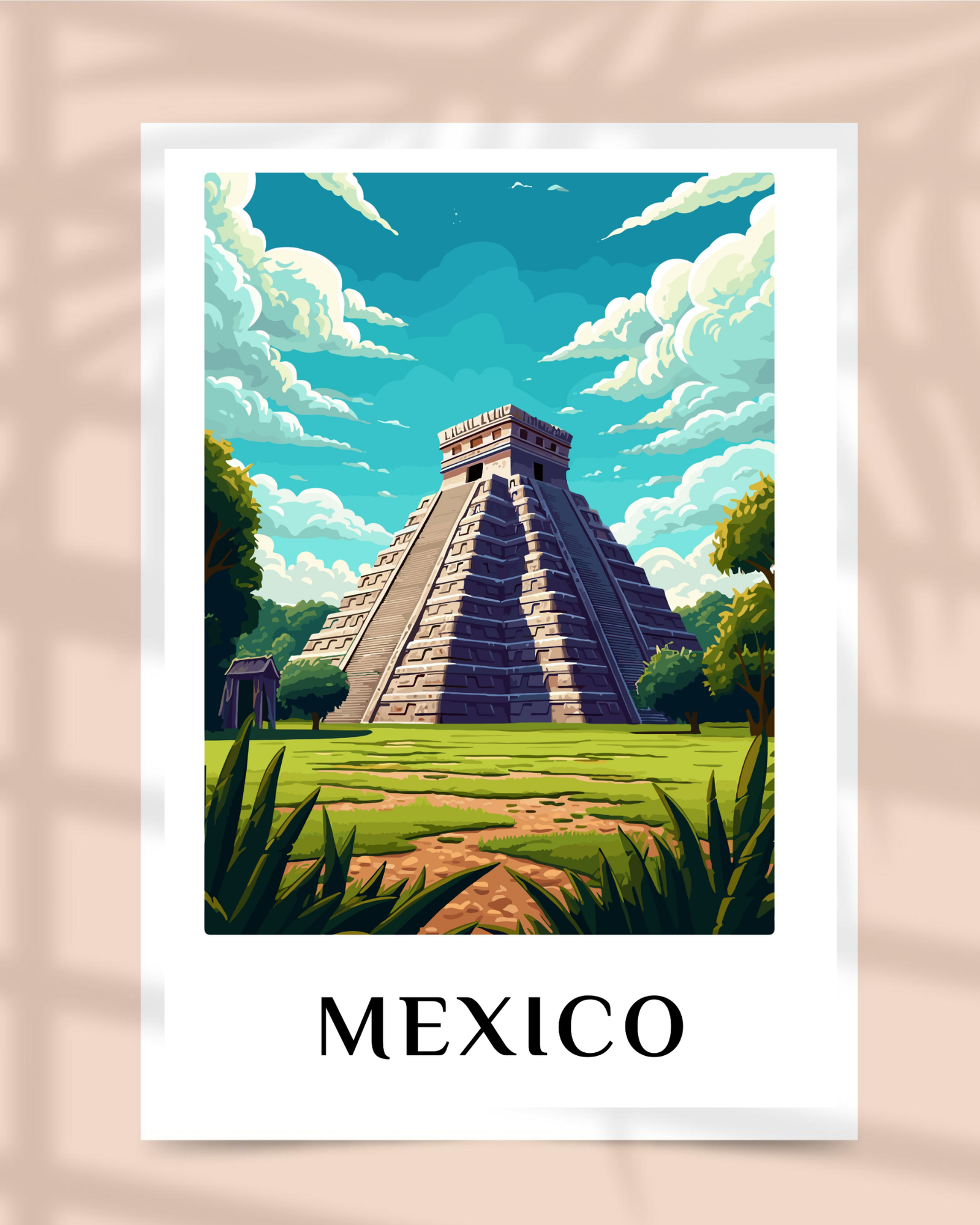 Mexico-vintage-travel-poster-flatlay-musings-of-a-reader