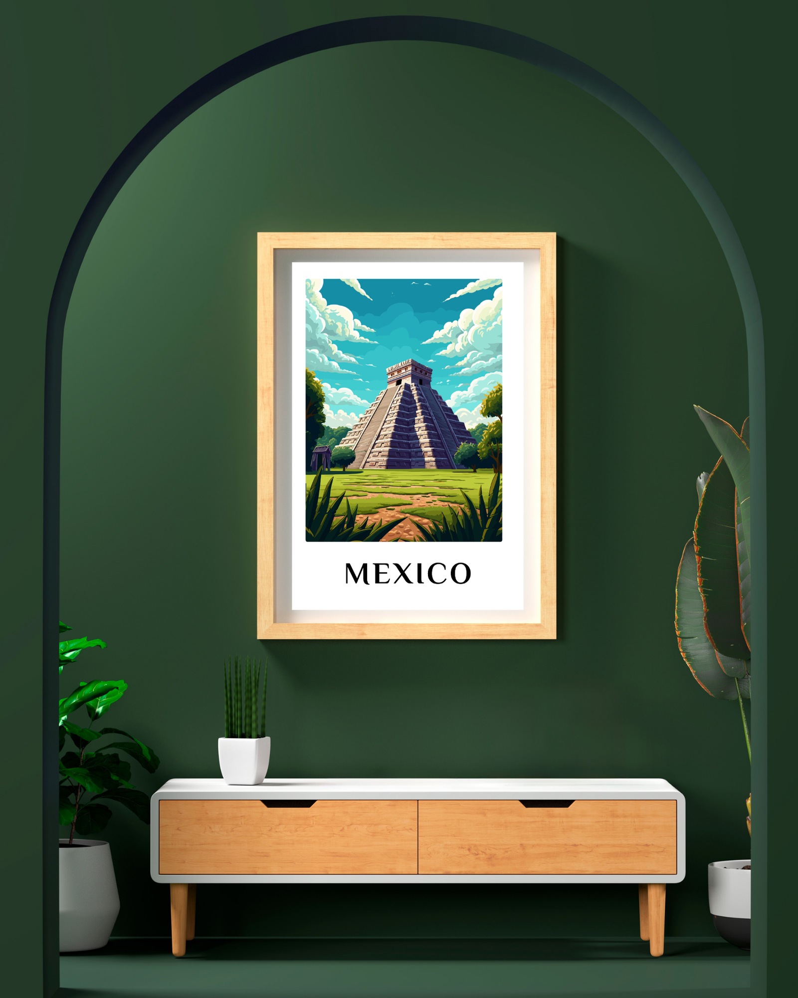Mexico-vintage-travel-poster-living-room-musings-of-a-reader
