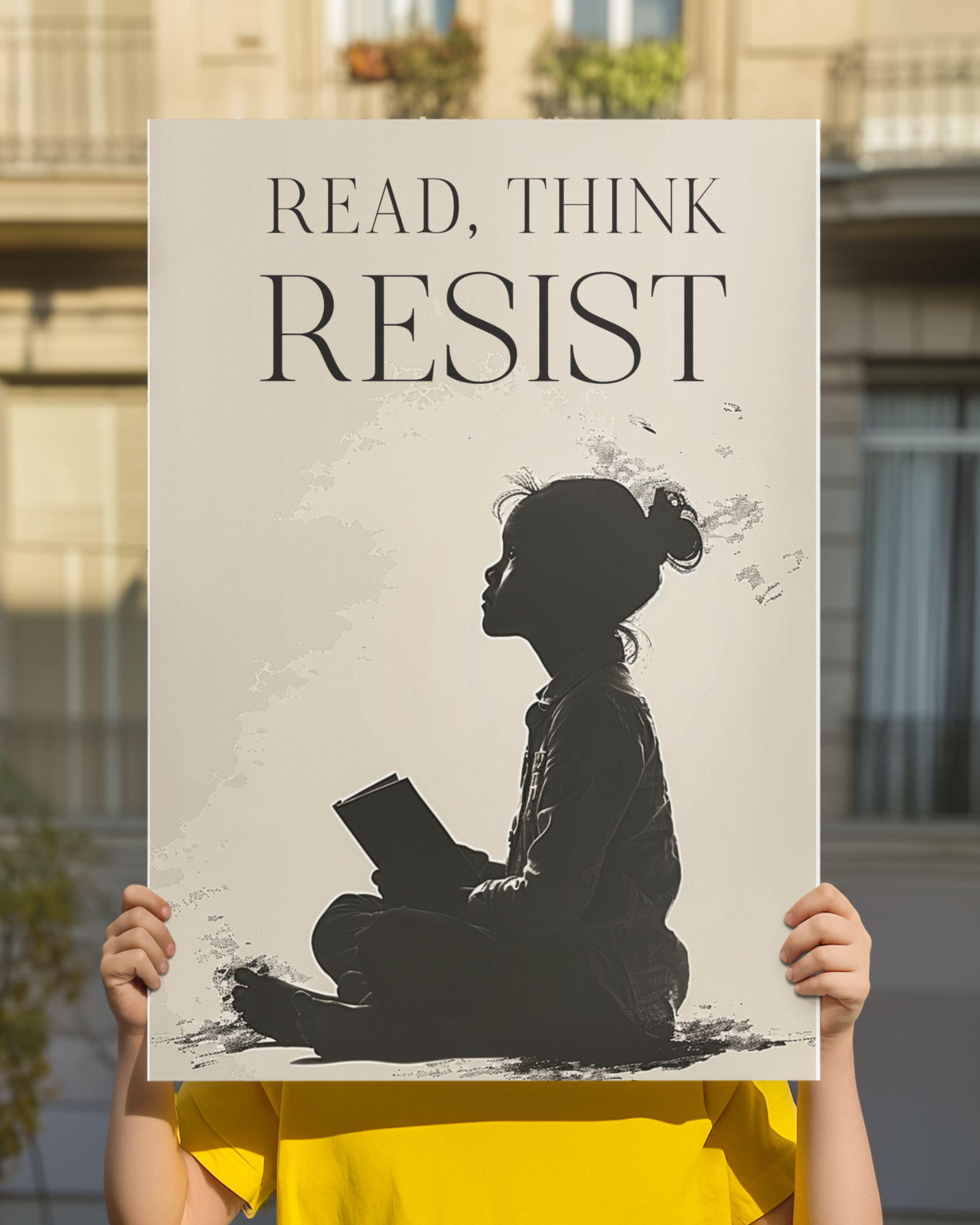 Read-think-resist-poster-person-holding-musings-of-a-reader
