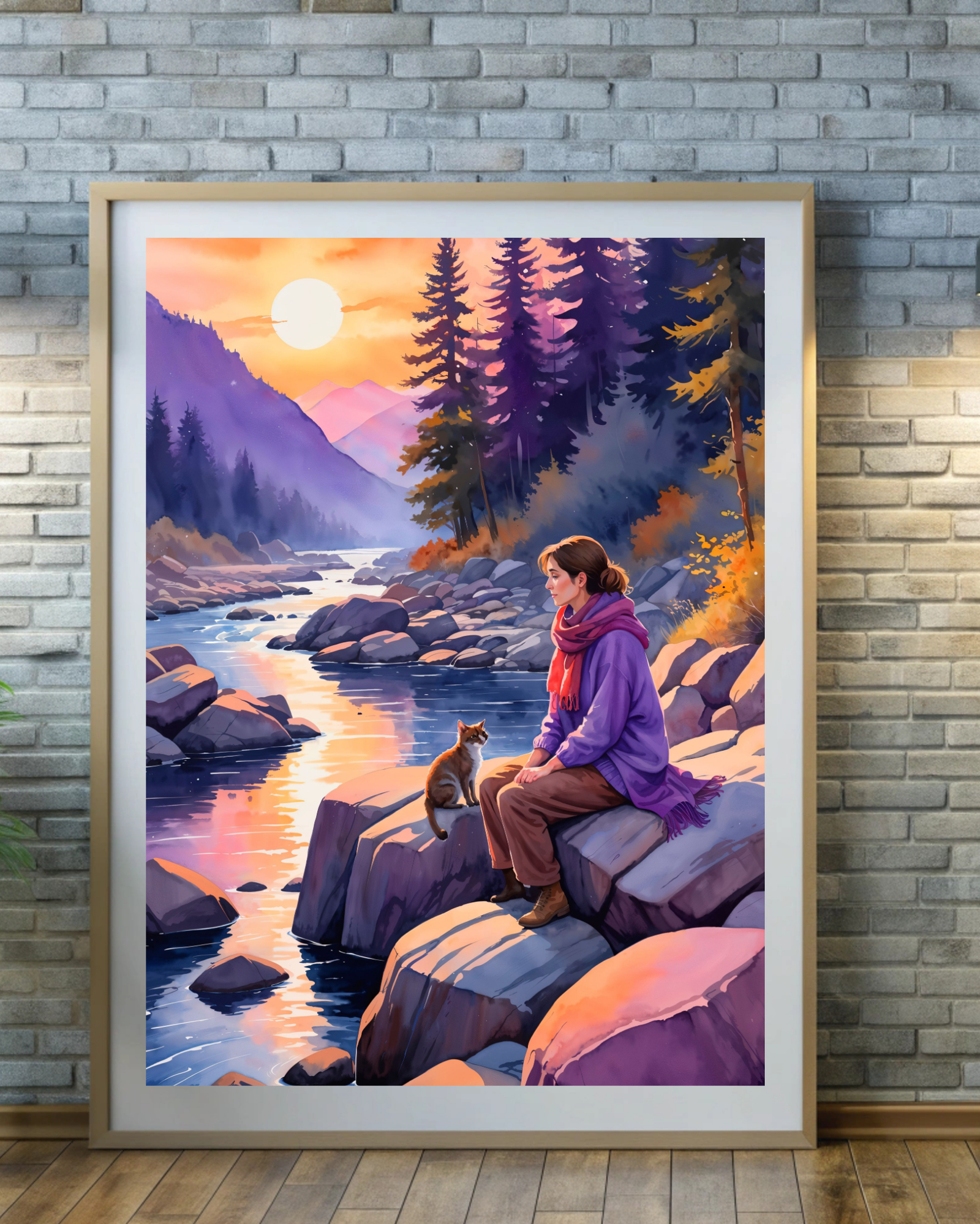 Reset-with-nature-poster-against-wall-musings-of-a-reader