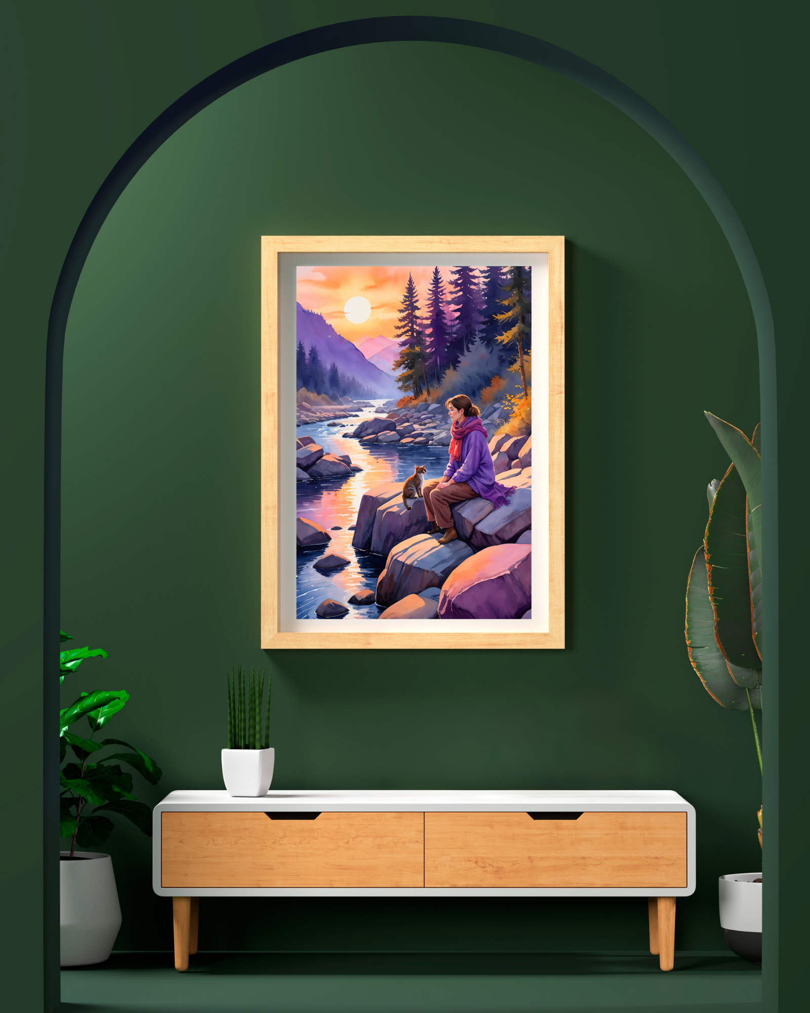 Reset-with-nature-poster-living-room-musings-of-a-reader