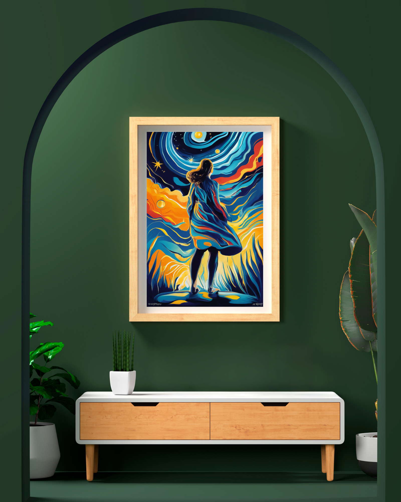 Starry-abstract-figure-poster-living-room-musings-of-a-reader