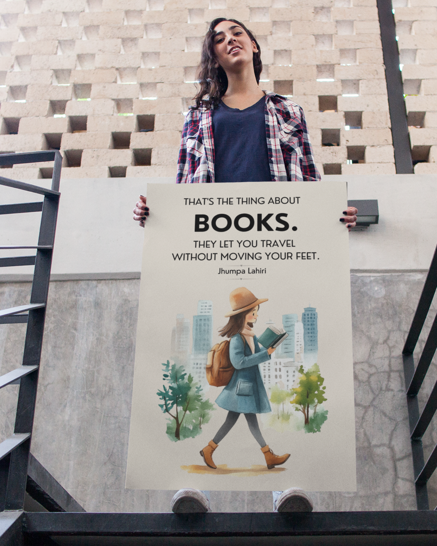 That-is-the-thing-about-books-jhumpa-lahiri-person-holding-poster-musings-of-a-reader
