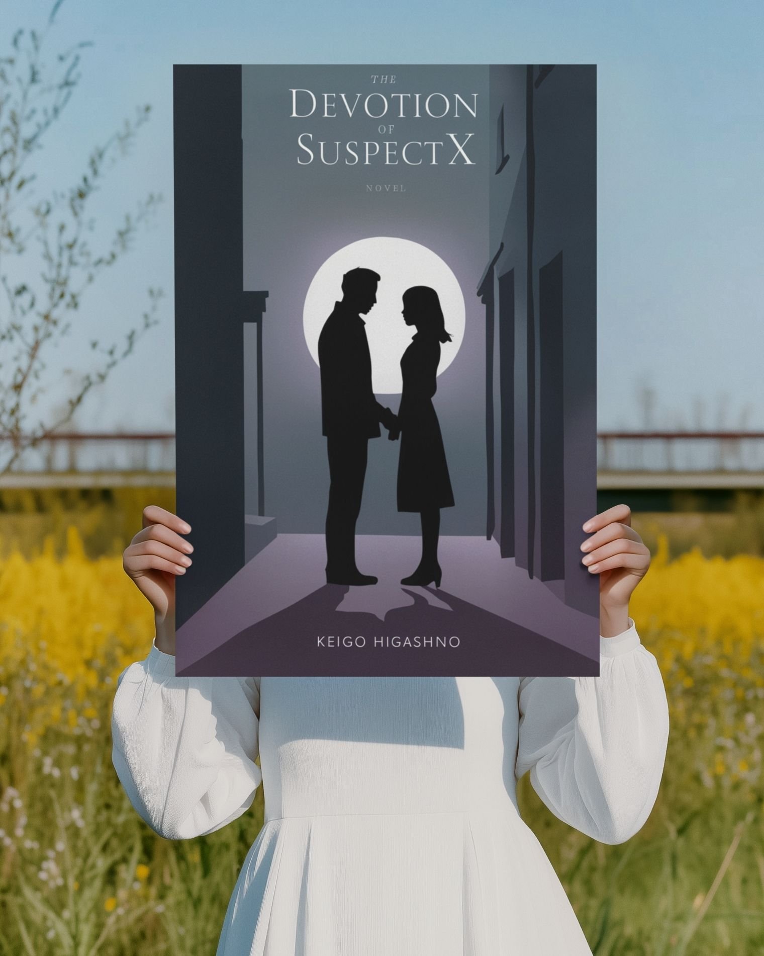 The-devotion-of-suspect-x-keigo-higashino-person-holding-poster-field-musings-of-a-reader