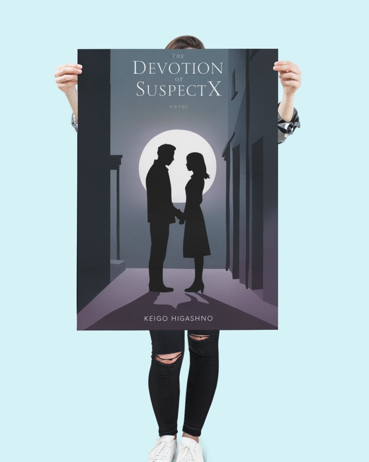 The-devotion-of-suspect-x-keigo-higashino-person-holding-poster-musings-of-a-reader