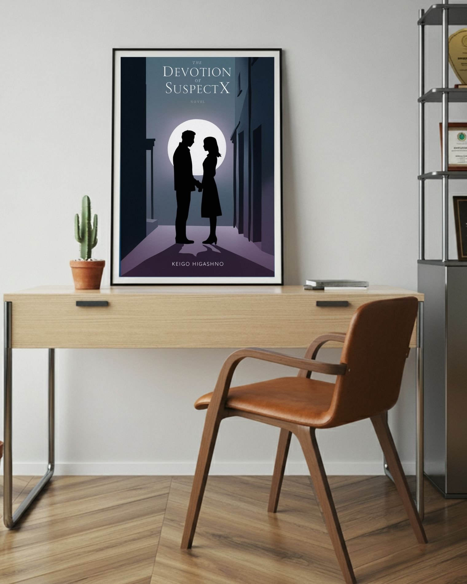 The-devotion-of-suspect-x-keigo-higashino-poster-on-table-musings-of-a-reader