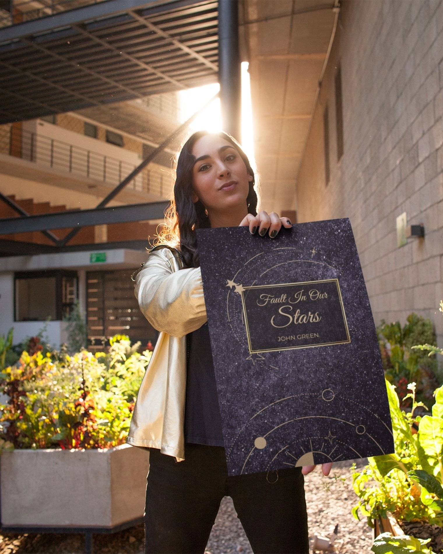 The-fault-in-our-stars-john-green-person-holding-poster-courtyard-musings-of-a-reader